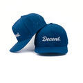 "Decent." Golf Hat (Royal Blue)
