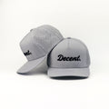 "Decent." Golf Hat (Grey)