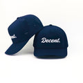 "Decent." Golf Hat (Navy)
