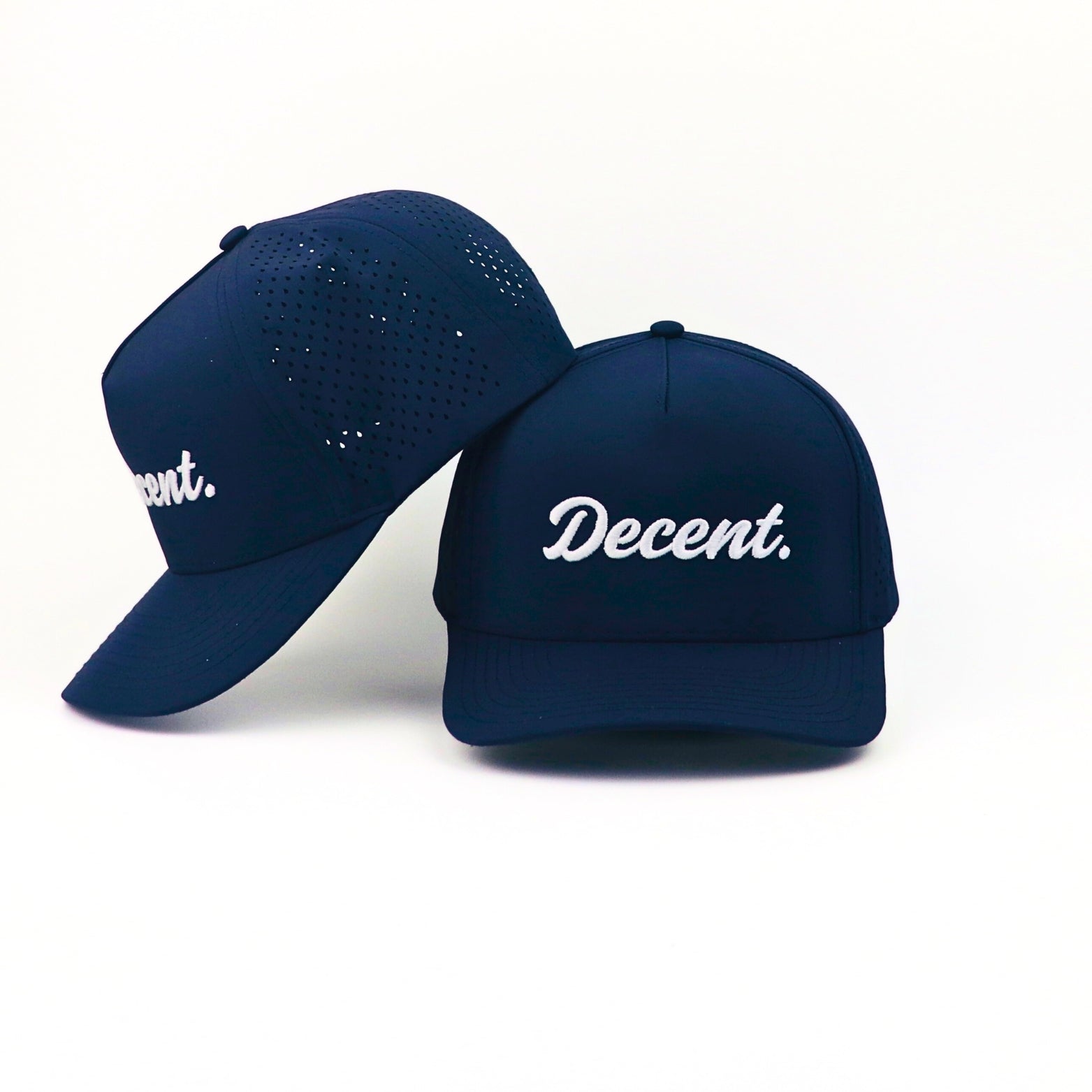 "Decent." Golf Hat (Navy)